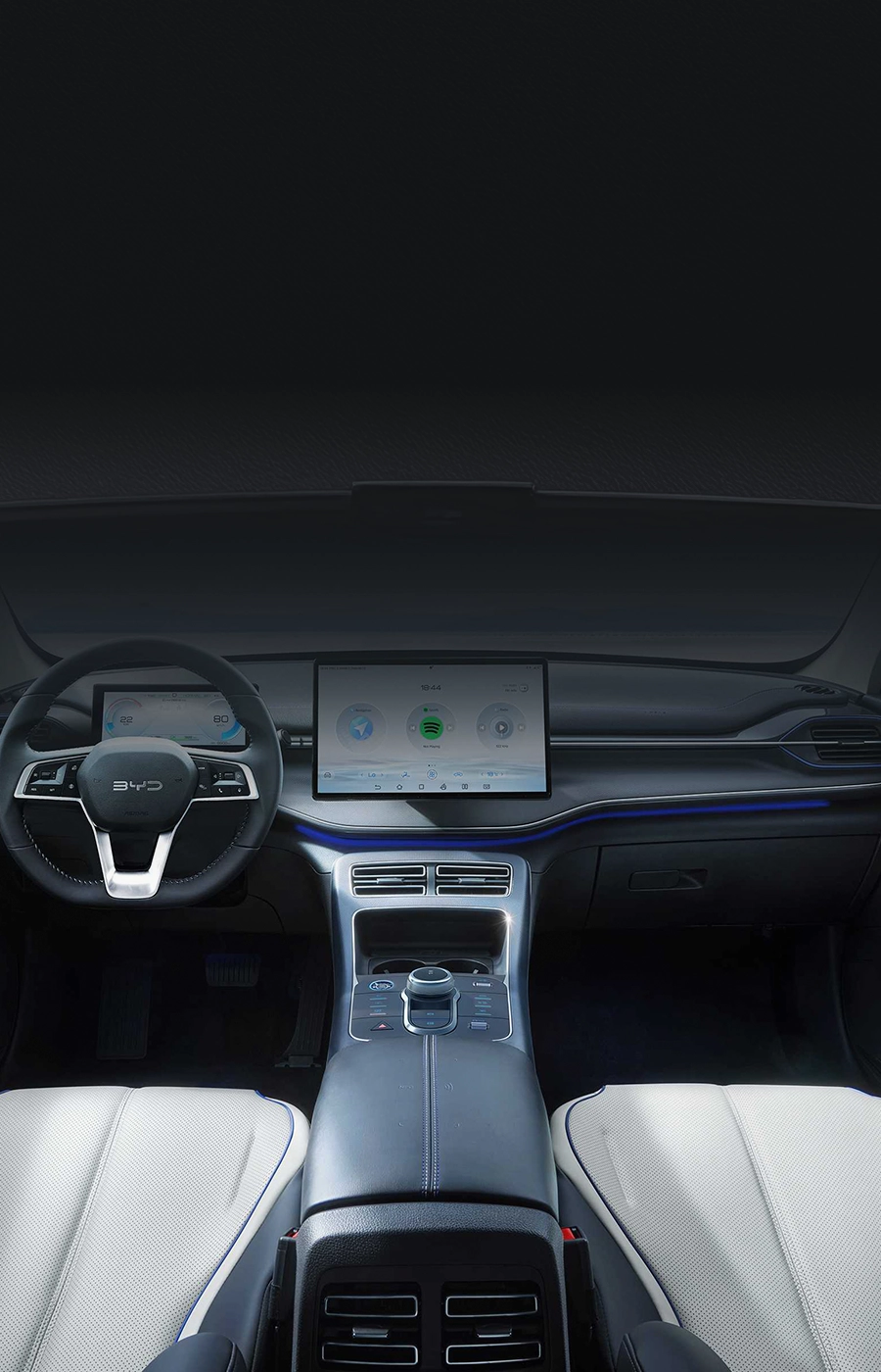 BYD KING Cabina Interior Inteligente