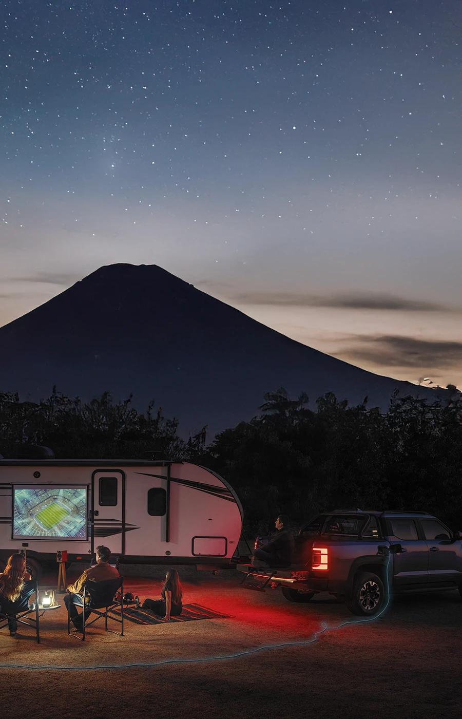 BYD SHARK Una estación de carga eléctrica