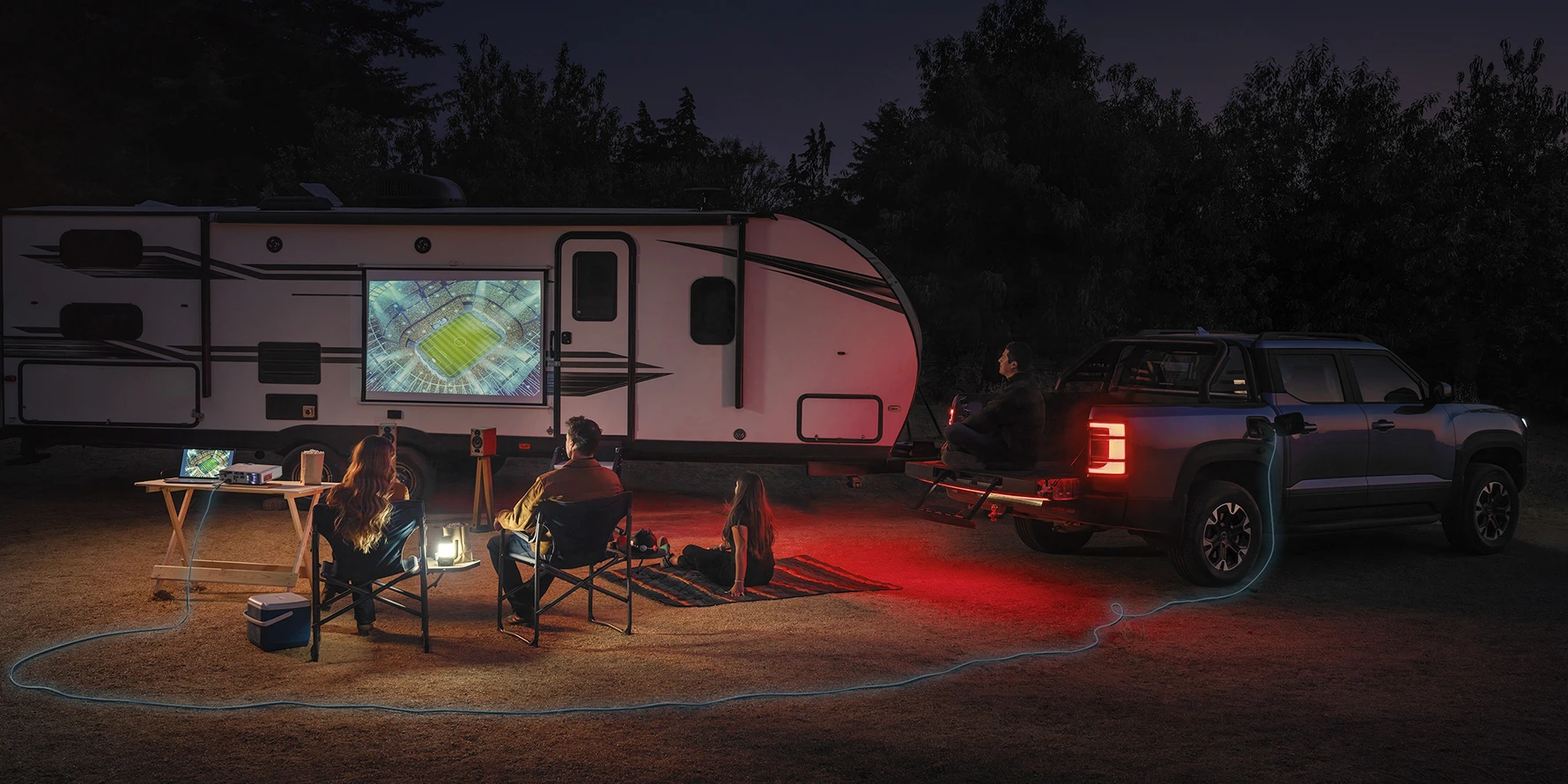 BYD SHARK Una estación de carga eléctrica