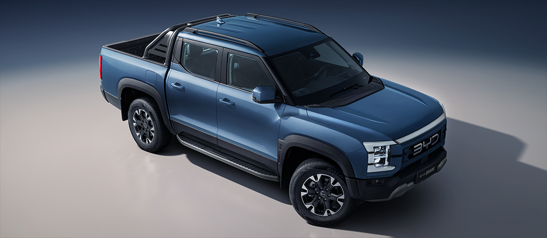 Distancia entre ejes extrema BYD SHARK