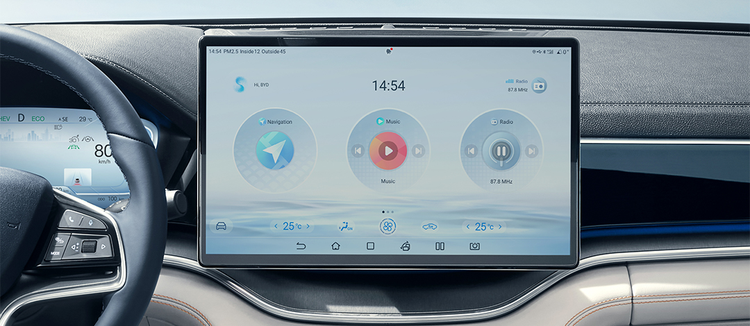 Sistema de Cabina Inteligente BYD